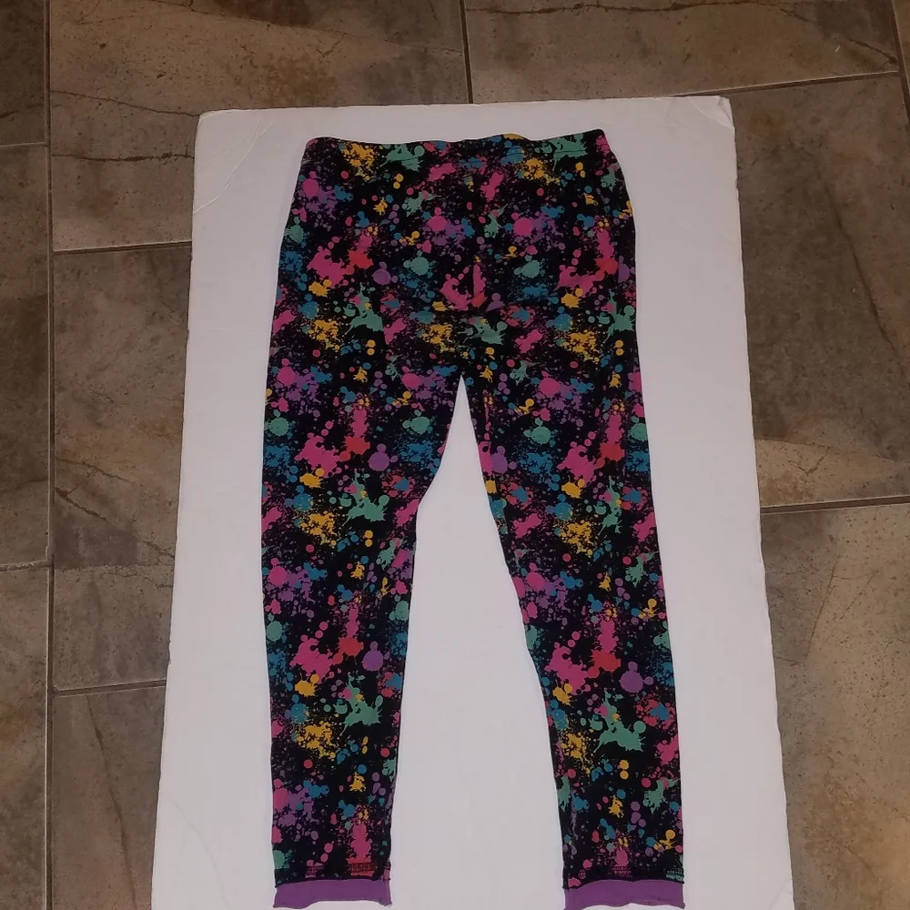 The Children's Place leggings. Splatter paint.